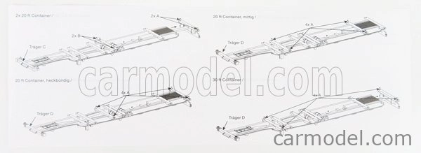 Herpa Iveco fiat S-way Truck Lng Hannibal Transports 2020 1:87, růžová