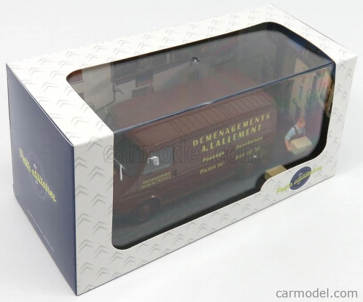 Edicola Citroen C35 Van - Demenageur - Traslochi - Moving 1:43 Brown