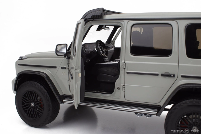 Almost-real Mercedes benz G-class G63 Amg (w463) 4x4 2023 1:18 Arabská Šedá