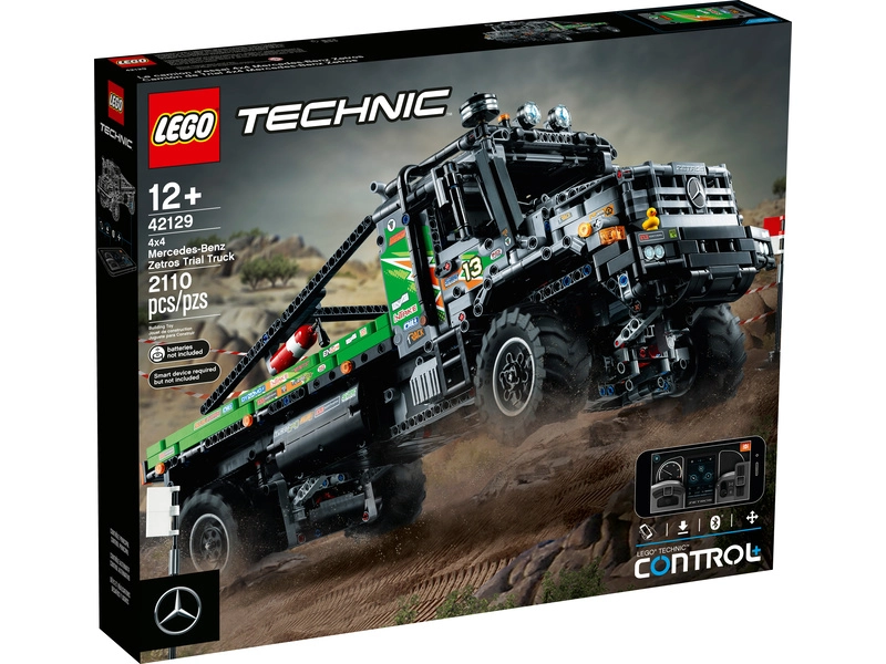 LEGO Technic – truck trialové vozidlo Mercedes-Benz Zetros 4x4