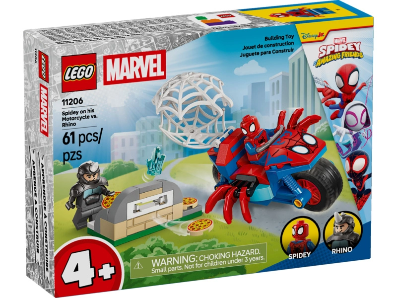 LEGO Friends - Spidey na motorke vs. Rhino