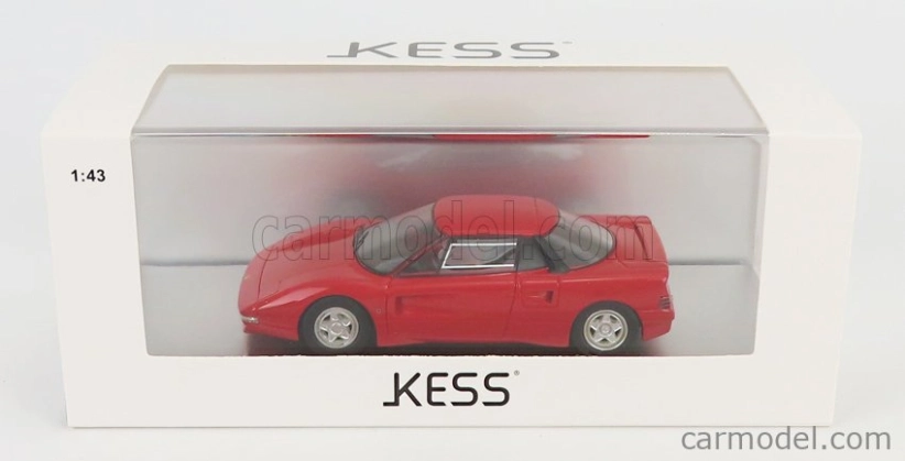 Kess-model Ferrari 408 4rm 1987 1:43 Červená