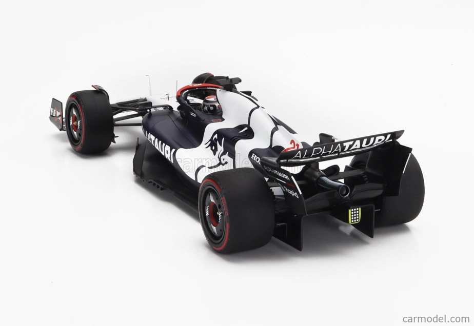 Minichamps Alpha tauri F1 At04 Team Alpha Tauri N 21 Silverstone British Gp 2023 Nyck De Vries 1:18 Modrá biela