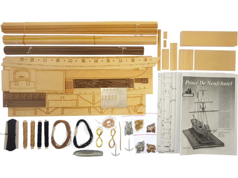 Model Shipways Prince de Neufchatel 1:64 1812 kit