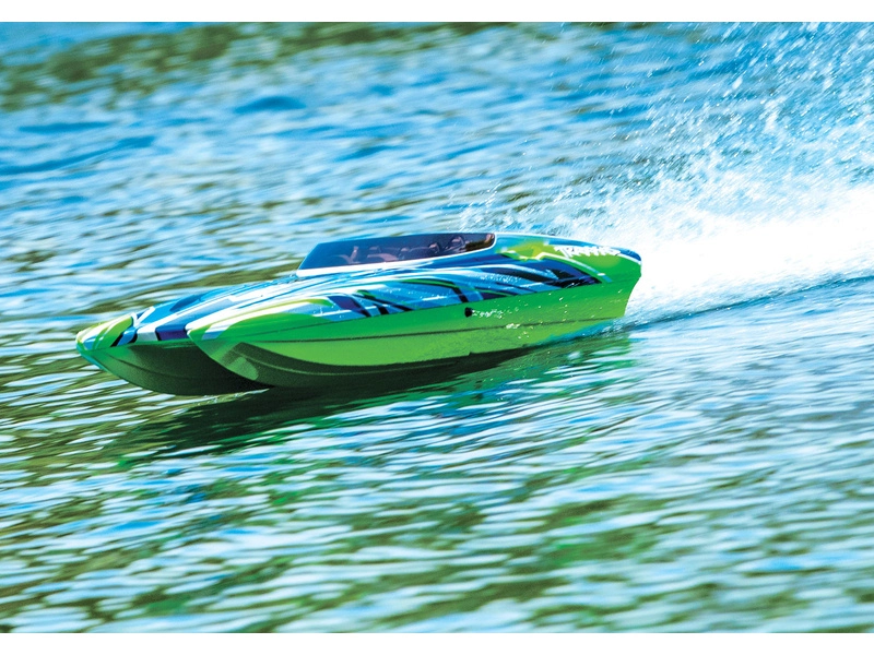 RC loď Traxxas DCB M41 RTR, červená