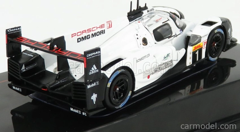 Ixo-models Porsche 919 Hybrid N 1 Test Car Paul Ricard Pre Season 2018 1:43 Bílá Červená Černá