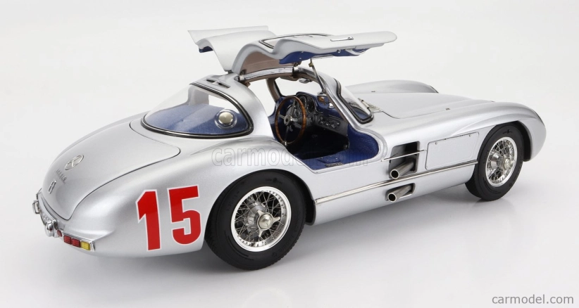 Cmc Mercedes Benz 300 Slr Uhlenhaut Coupe N 15 Sweden Gp 1955 1:18 Strieborná