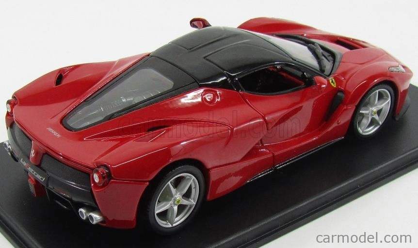 Edicola Ferrari Laferrari 2013 - Con Vetrina - With Showcase 1:24 Červená Černá