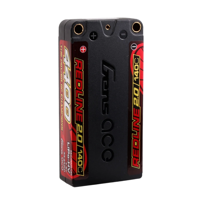 Gens ace HV LiPo Redline 2.0 Series 4400mAh 7.6V 140C 2S1P Hardcase 111# | RCprofi.cz
