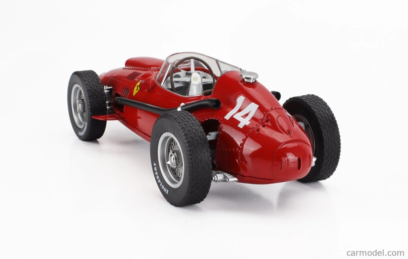 Cmr Ferrari F1  Dino 246 N 14 2nd Italy Gp Monza Mike Hawthorn 1958 World Champion 1:18 Red