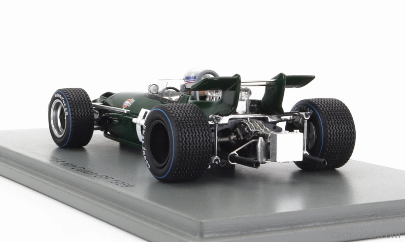 Spark-model Brabham F1 Bt26a N 11 Dutch Gp 1969 J.brabham 1:43 Zelená Žlutá