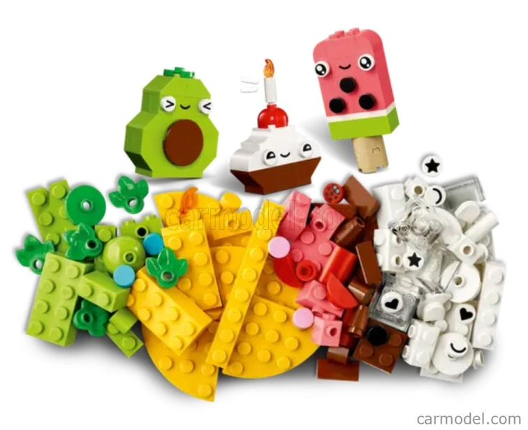 Príslušenstvo Lego Lego Classic - Kreatívni priatelia potravín - 150 Pezzi - 150 ks Rôzne