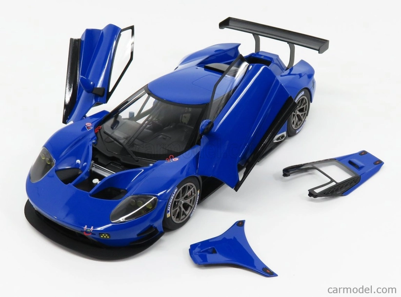Autoart Ford usa Gt Le Mans Plain Body Version 2019 1:18 Blue