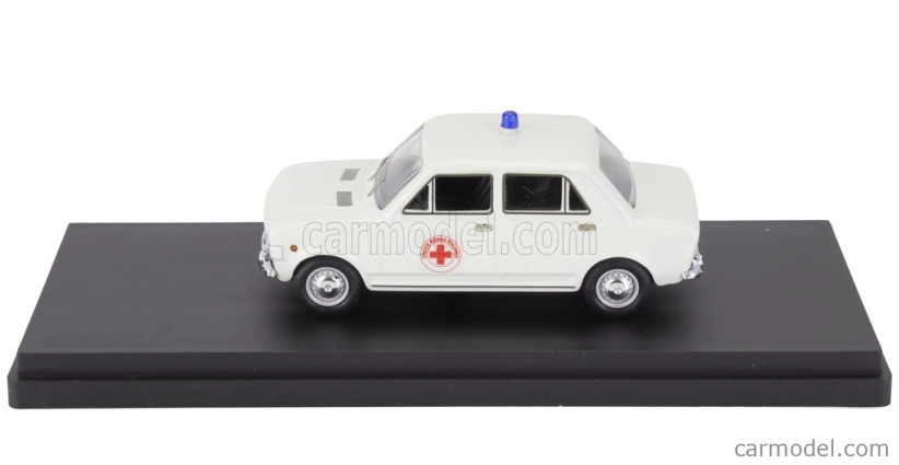 Rio-modely Fiat 128 C.r.i. Ambulancia Croce Rossa Italiana 1970 1:43 biela