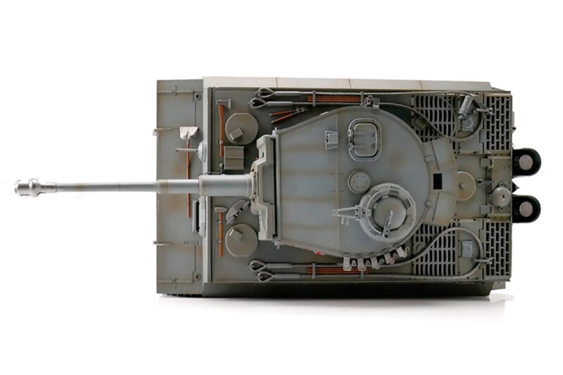 TORRO tank 1/16 RC Tiger I IR - zimná kamufláž svetlo šedá