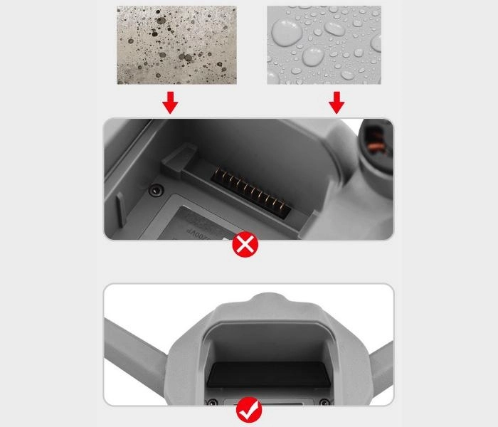 DJI Mavic Air 2S - Sada protiprachového krytu batérie 