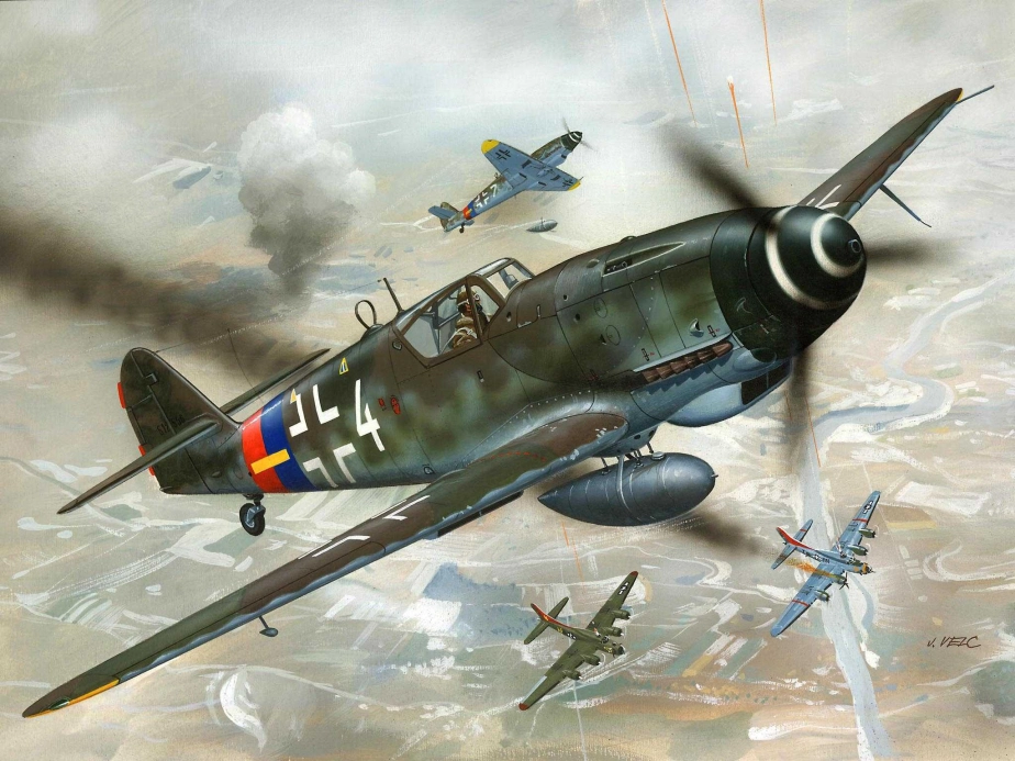 Revell Messerschmitt Bf-109 (1:72) (štartovacia súprava)
