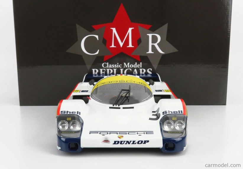 Cmr Porsche 956l 2.6l Turbo Team Rothmans Porsche N 3 Winner 24h Le Mans 1983 Al Holbert - Hurley Haywood - Vern Schuppan 1:12 Bílá Modrá