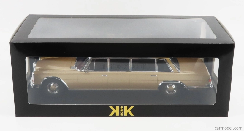 Mercedes benz triedy S 600 Lwb Pullman (w100) 1964 1:18 Gold Met