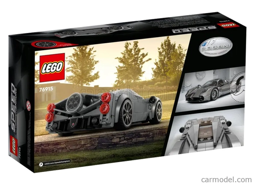 Lego Pagani Lego Speed Champion - Utopia 2022 - 249 Pezzi - 249 Pieces Grey