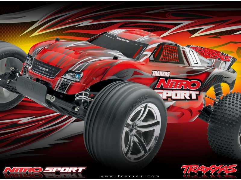 RC auto Traxxas Nitro Sport 1:10