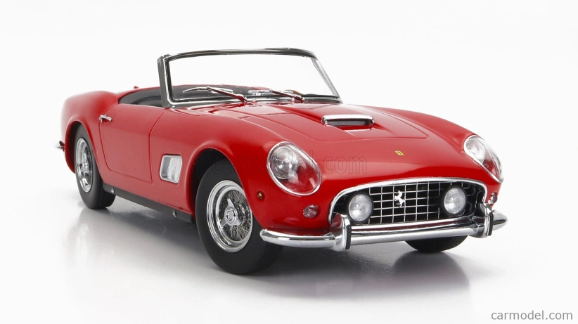 Kk-scale Ferrari 250gt California Spider With Hard-top 1960 1:18 Červená Černá