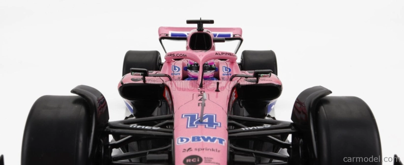 Solido Renault F1 A522 Team Alpine Bwt N 14 Bahrain Gp 2022 Fernando Alonso 1:18 Ružová