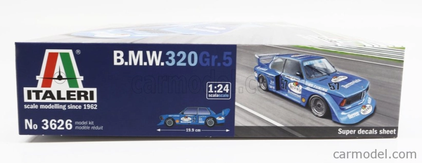 Italeri BMW radu 3 320 Gr.5 N 57 Drm Sezóna 1978 M.hottinger 1:24 /