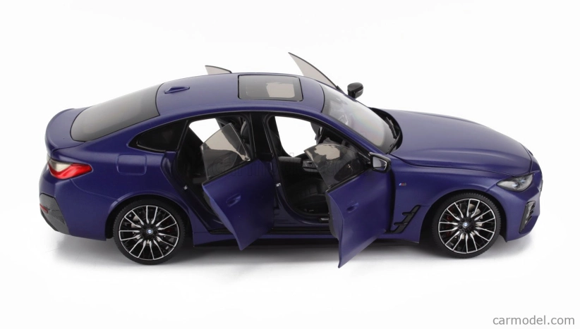 Minichamps BMW radu 4 I4 M50 (g26) 2022 1:18 Matt Blue