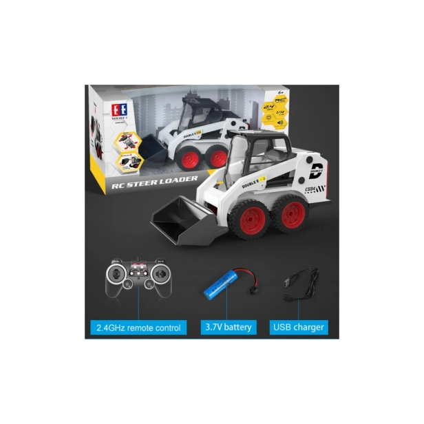 RC nakladač Bobcat 1:14, biely