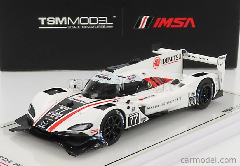 Truescale Mazda Rt-24p 2.0l Turbo Dpi Team Joest N 77 2nd 24h Daytona 2020 O.jarvis - T.nunez - O.pla 1:43 Bílá Černá Červená