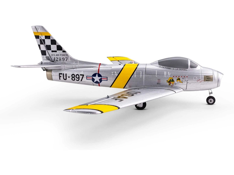 RC letadlo E-flite F-86 Sabre 0.44m BNF Basic
