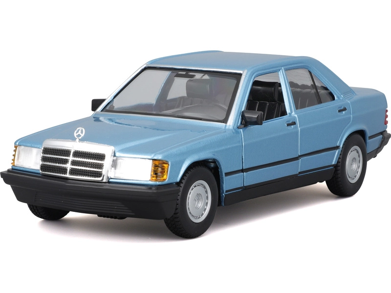 Bburago Mercedes benz 190e 1984 1:24 Diamantově Modrá