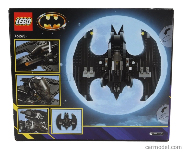 Lego Batman Lego - Batwing - Batman Vs The Joker - 357 Pezzi - 357 Pieces Black