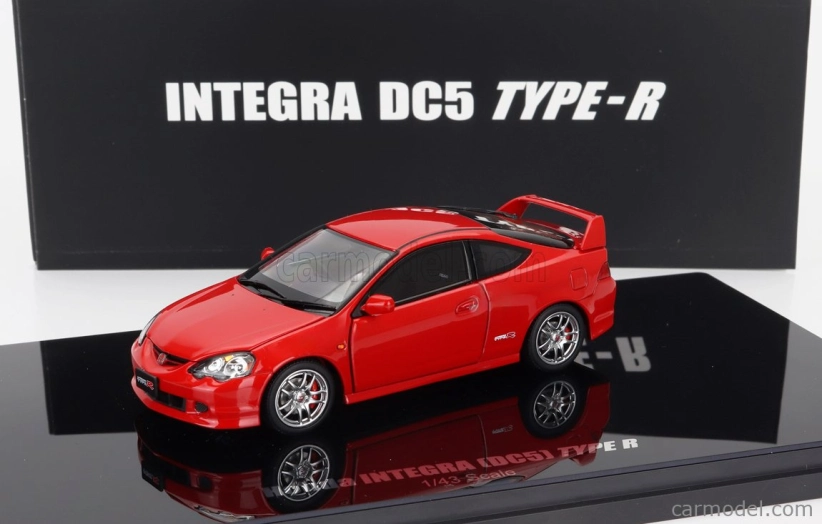 Lcd-model Honda Integra (dc5) Type R 2006 1:43 Red