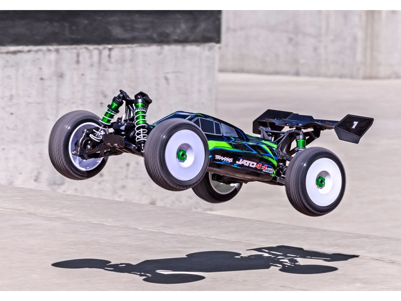 RC auto Traxxas Jato 1:8 4WD VXL-4S RTR, oranžová