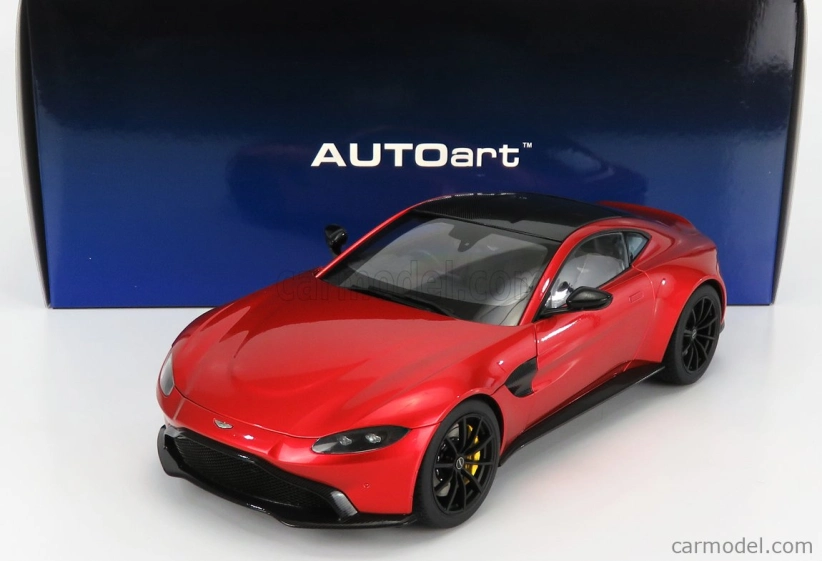Autoart Aston martin Vantage 2019 1:18 Hyper Red Carbon Black Roof