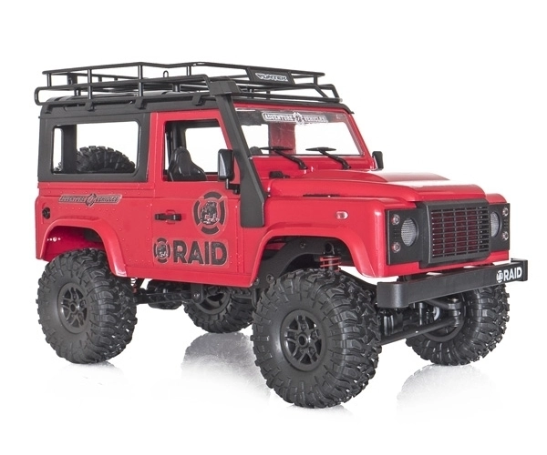 FUNTEK RAID 1/12 RTR 4WD, červená