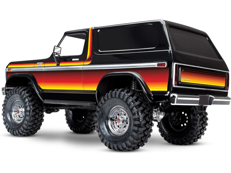 RC auto Traxxas TRX-4 Ford Bronco 1:10 TQi, červená