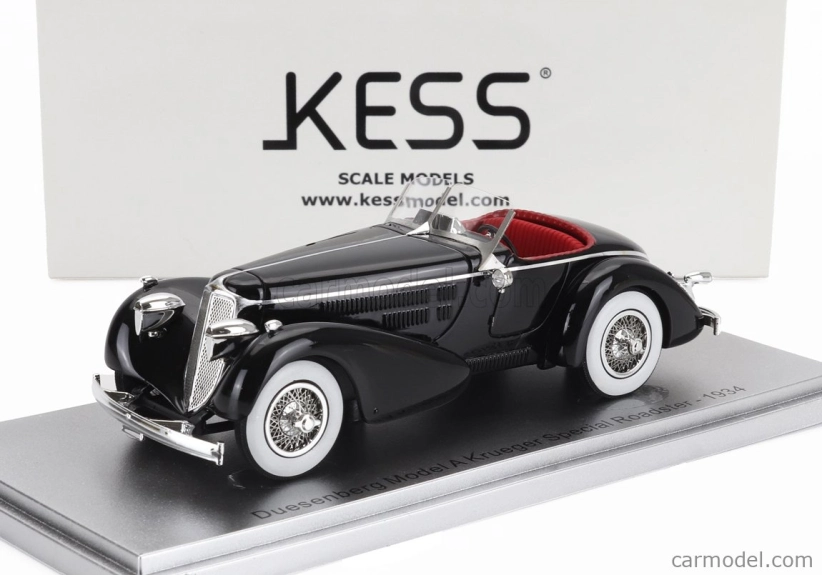 Kess-model Duesenberg Model A Krueger Special Roadster Open 1934 1:43 Black
