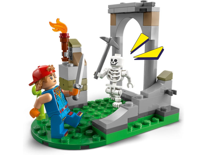 LEGO Fortnite - Peely a Sparkplug a ich táborisko