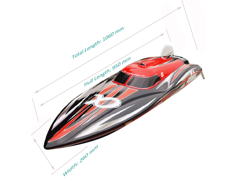 RC čln Alpha Super 1000 Brushless 2.4GHz RTR