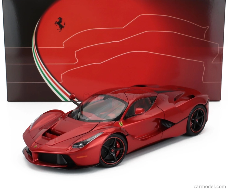 Bbr-models Ferrari Laferrari 2013 - Personal Car Lewis Hamilton 1:18 Red Met
