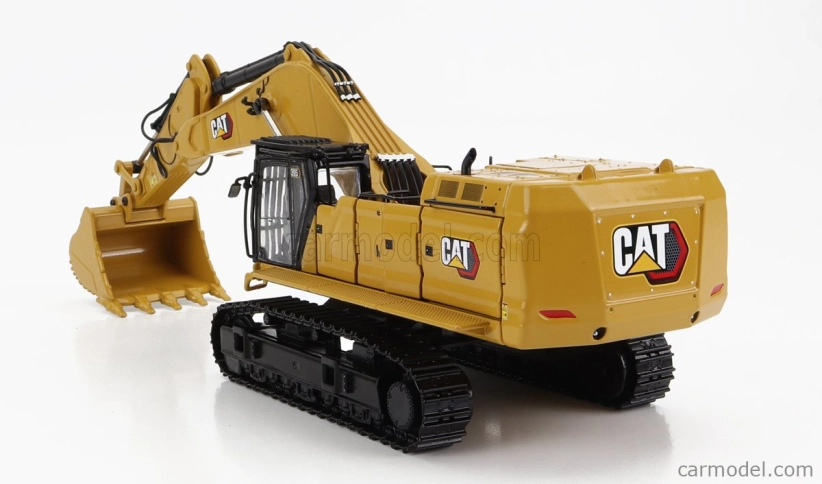 Dm-models Caterpillar Cat395 Escavatore Cingolato - Traktor novej generácie Hydraulický rýpadlo - hromadné rýpadlo Verzia 1:50 žltá čierna