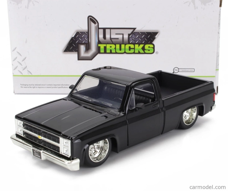 Jada Chevrolet C-10 Pick-up Custom 1985 1:24 Black