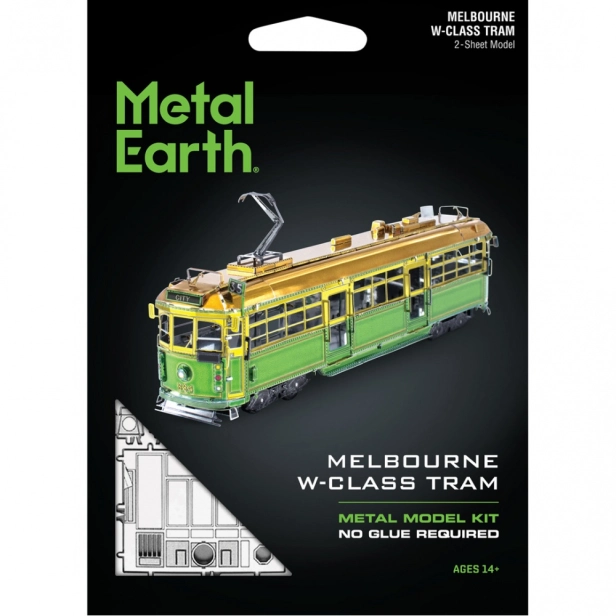 Oceľová stavebnica Melbourne W-class tram