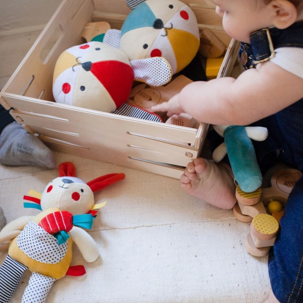 Koláž Petit Rattle Bear