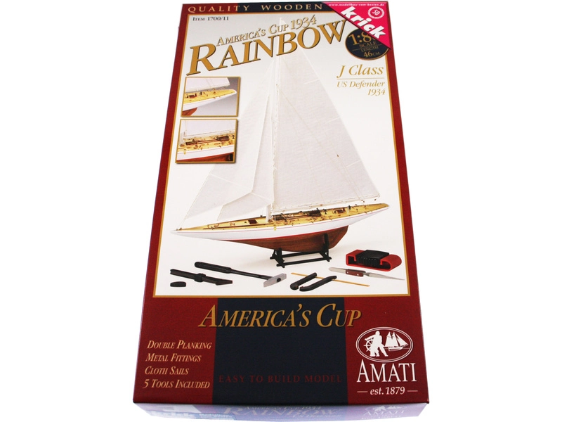 AMATI Rainbow plachetnica 1934 1:80 kit