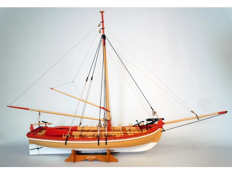 Model Shipways Ozbrojený dlhý čln 1:24