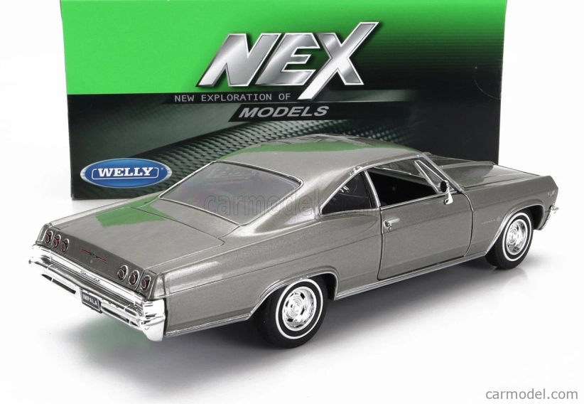 Welly Chevrolet Impala Ss 396 Coupe 1965 1:24 Black